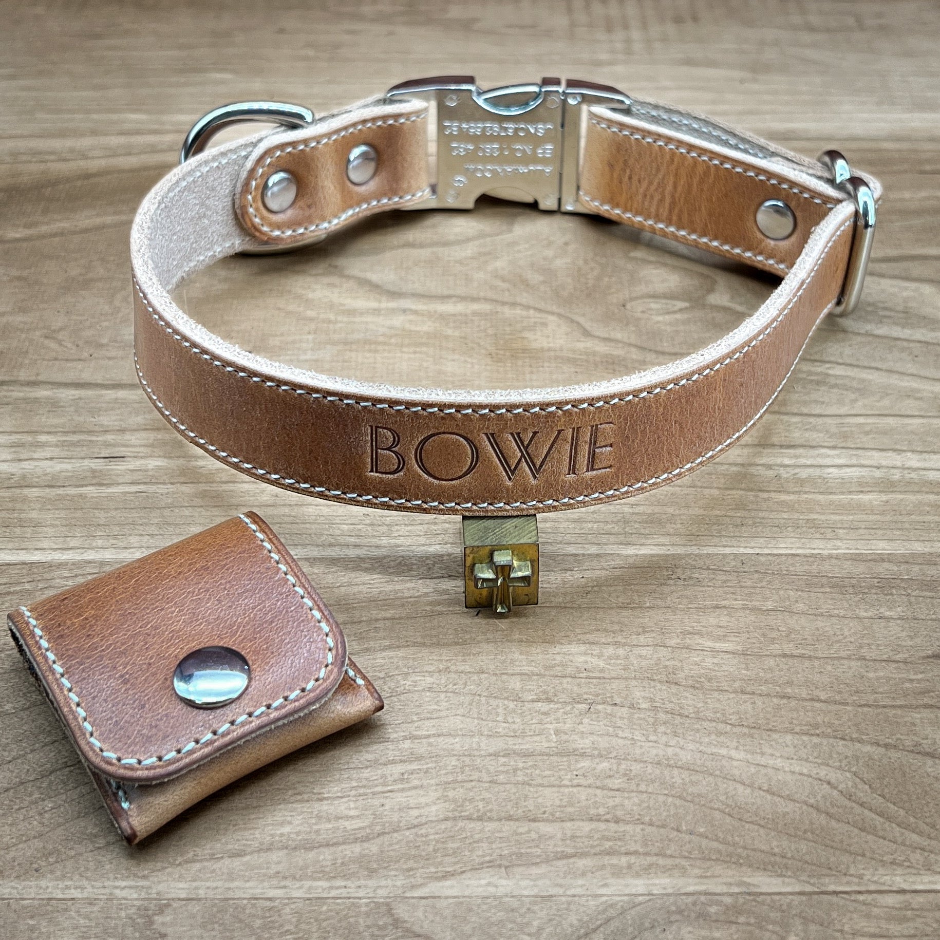 An application scenario or product detail of custom leather collars - Image 22