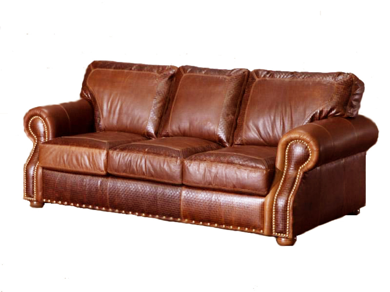 An application scenario or product detail of custom leather couch - Image 14