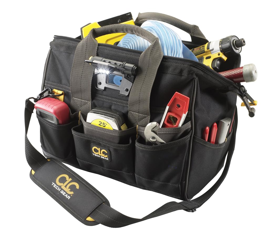 An application scenario or product detail of custom leather craft tool bag - Image 11