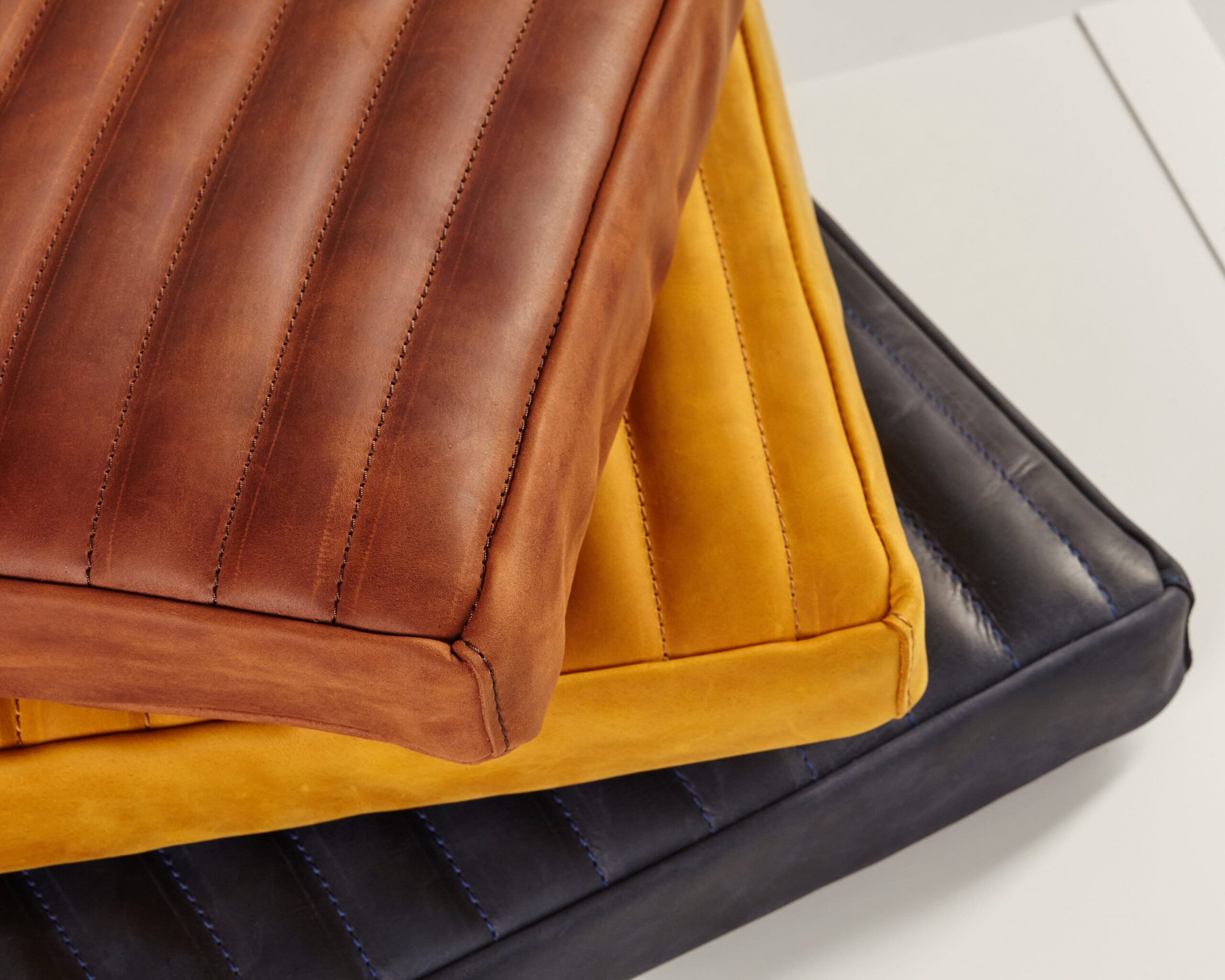 An application scenario or product detail of custom leather cushions - Image 2