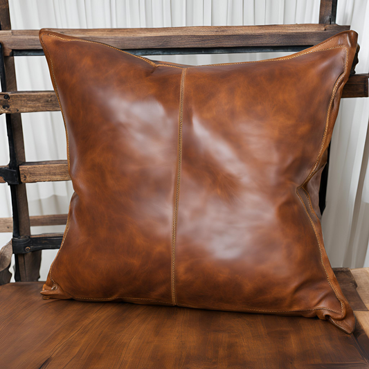 An application scenario or product detail of custom leather cushions - Image 12
