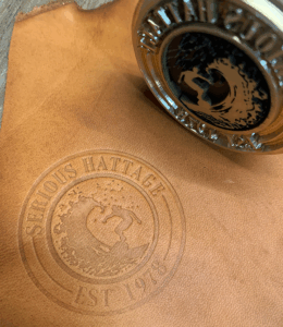 Featured image for the custom leather embossing stamp guide