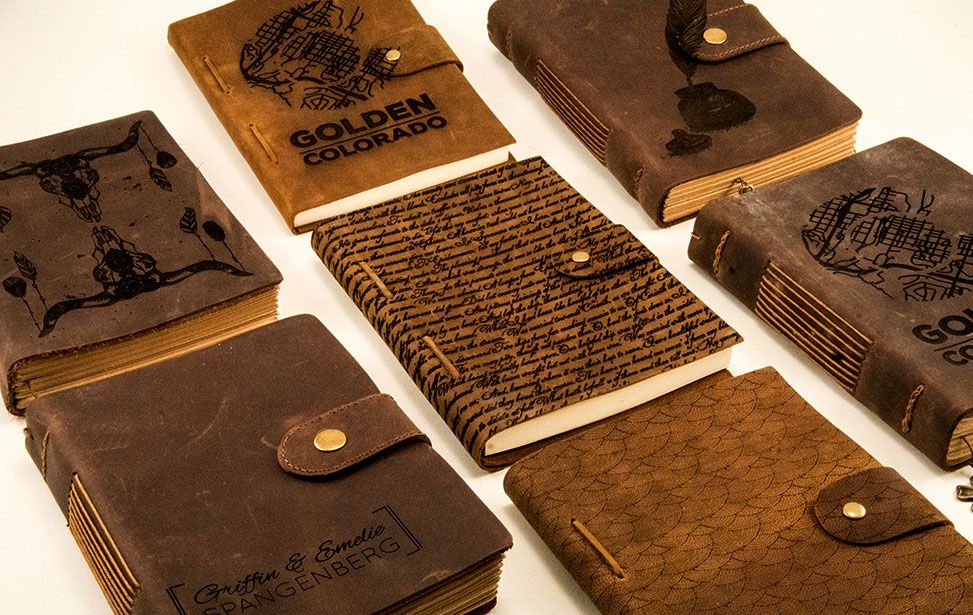 An application scenario or product detail of custom leather engraving - Image 1