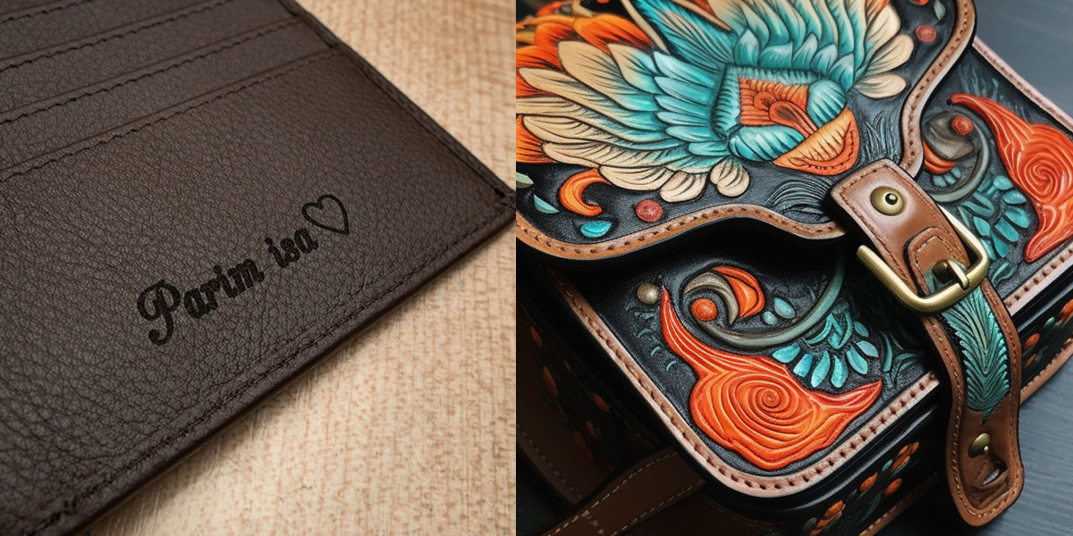 An application scenario or product detail of custom leather engraving - Image 8