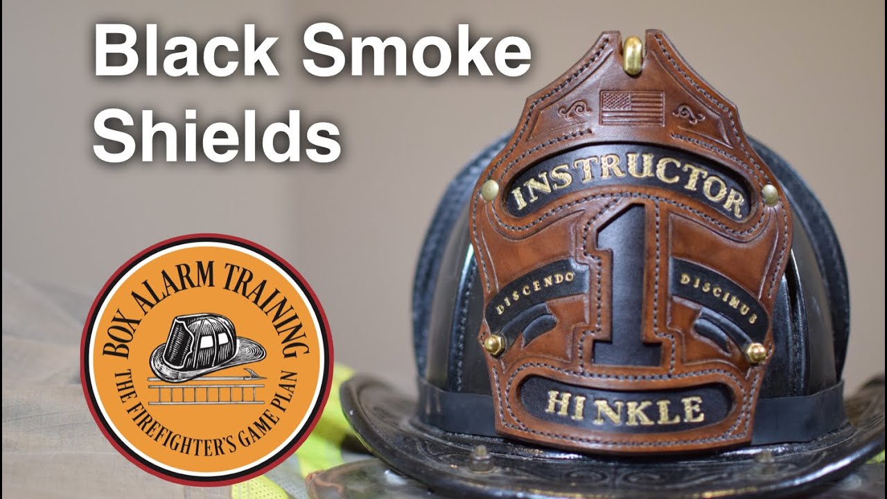 An application scenario or product detail of custom leather fire helmet shields - Image 14