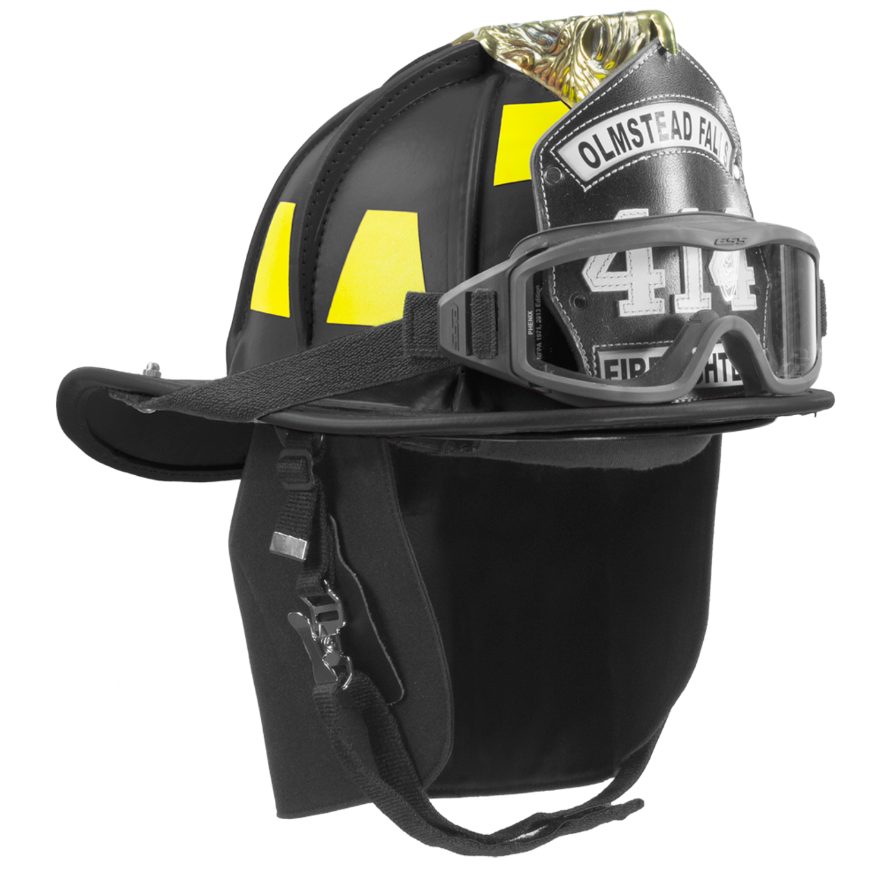 An application scenario or product detail of custom leather fire helmets - Image 3