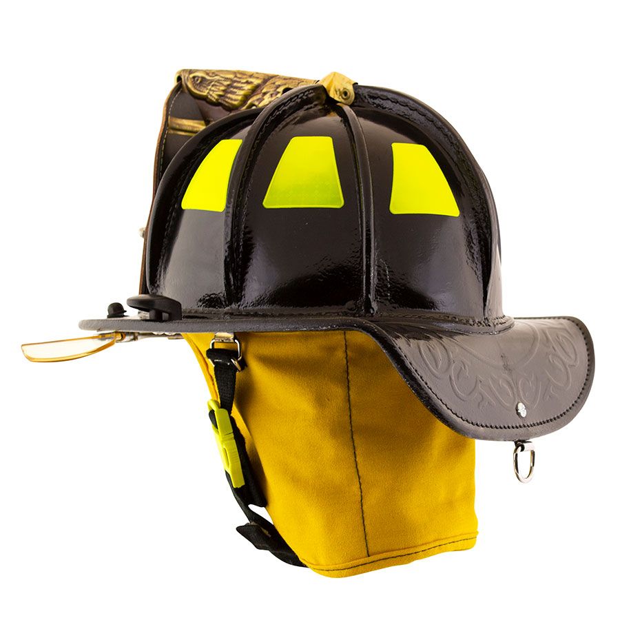 An application scenario or product detail of custom leather fire helmets - Image 7