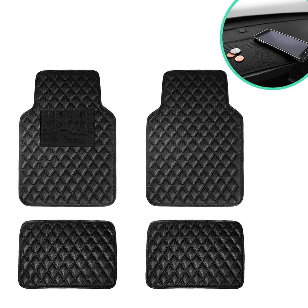 An application scenario or product detail of custom leather floor mats - Image 7