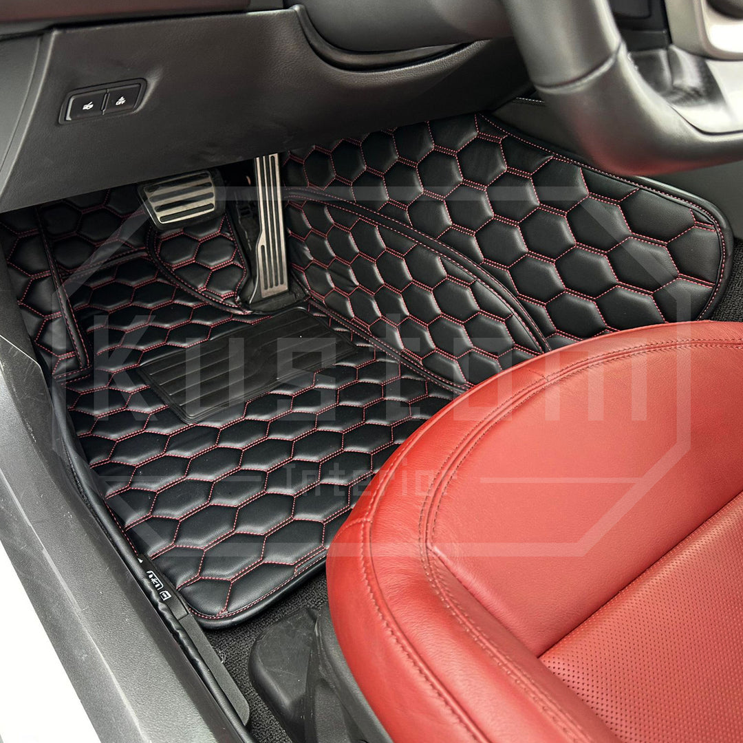 An application scenario or product detail of custom leather floor mats - Image 17