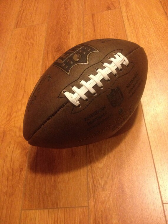 An application scenario or product detail of custom leather footballs - Image 1