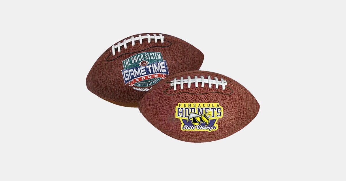 An application scenario or product detail of custom leather footballs - Image 2