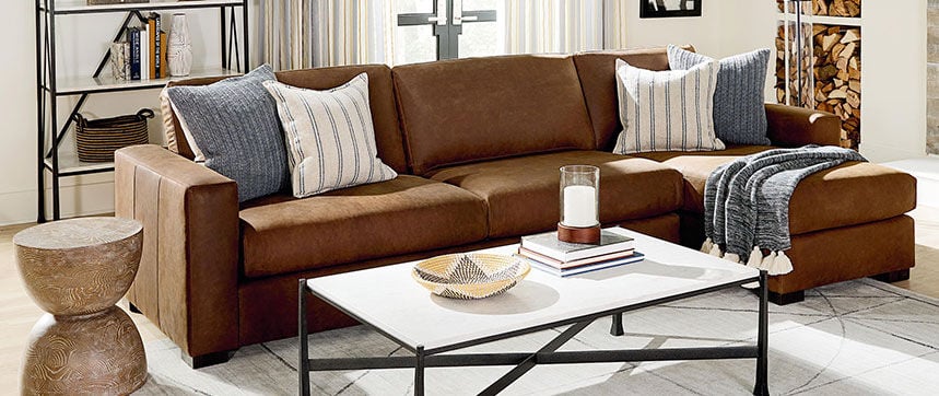 An application scenario or product detail of custom leather furniture - Image 3