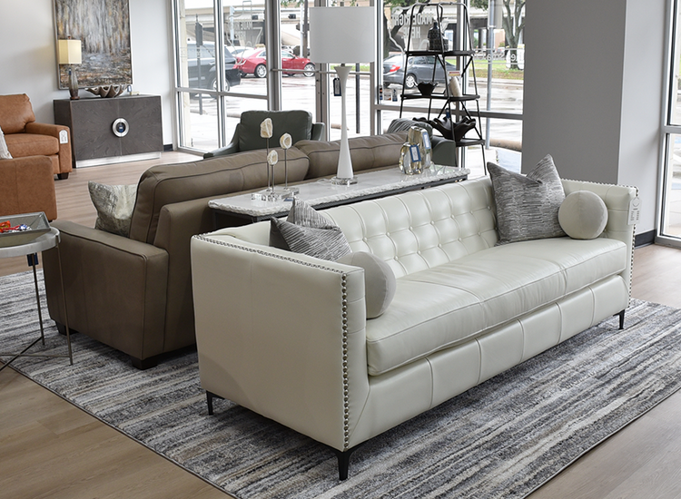An application scenario or product detail of custom leather furniture - Image 6