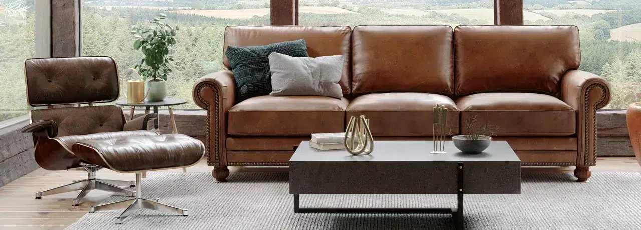 An application scenario or product detail of custom leather furniture - Image 13