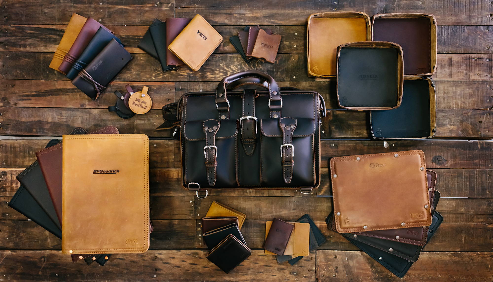 An application scenario or product detail of custom leather gifts - Image 2