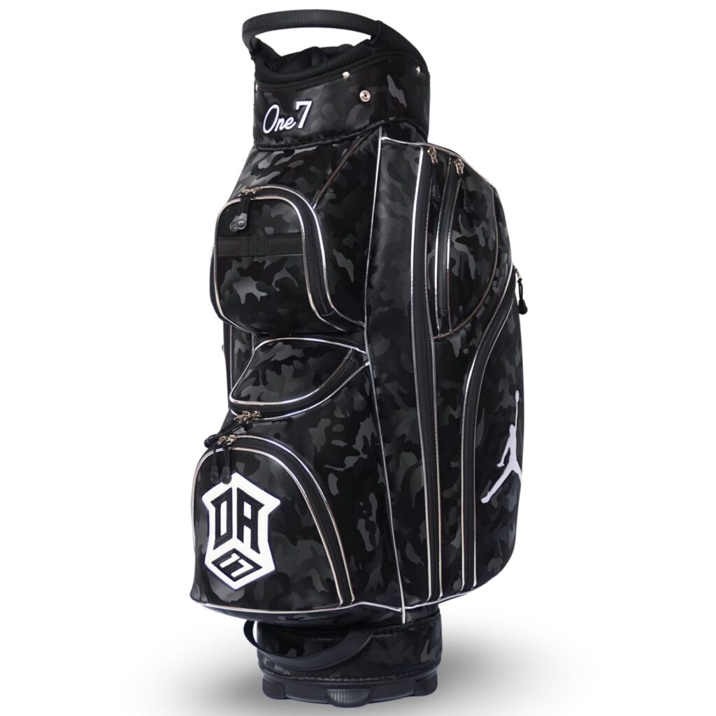 Featured image for the custom leather golf bags guide