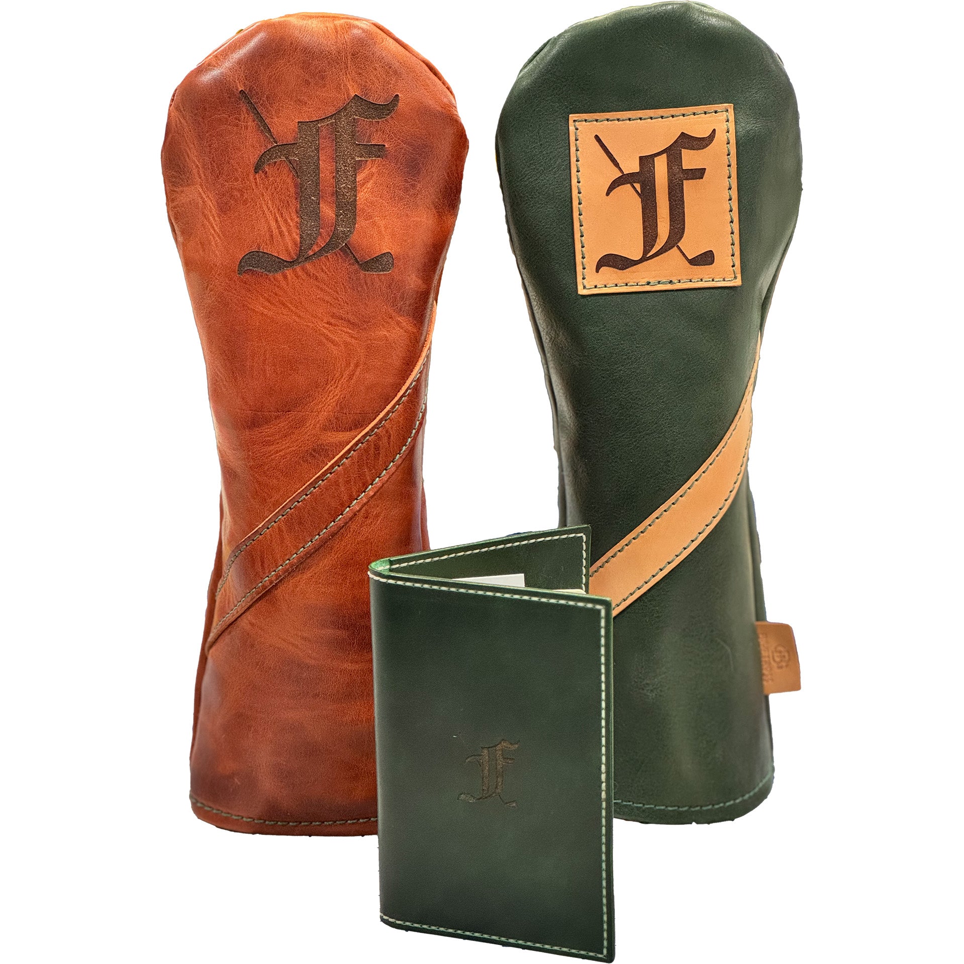An application scenario or product detail of custom leather golf headcovers - Image 7