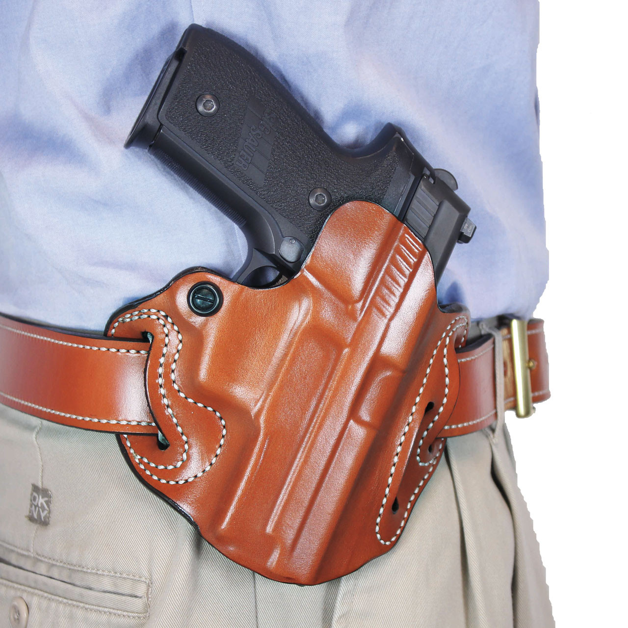An application scenario or product detail of custom leather gun holster - Image 7