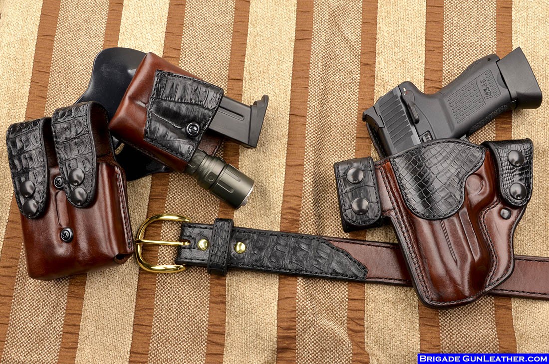 An application scenario or product detail of custom leather gun holster - Image 9