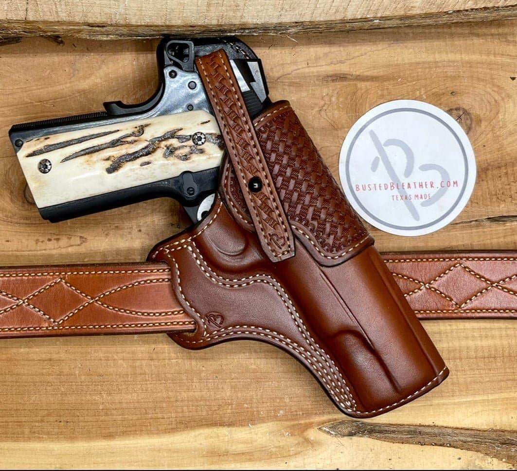 An application scenario or product detail of custom leather gun holster - Image 19