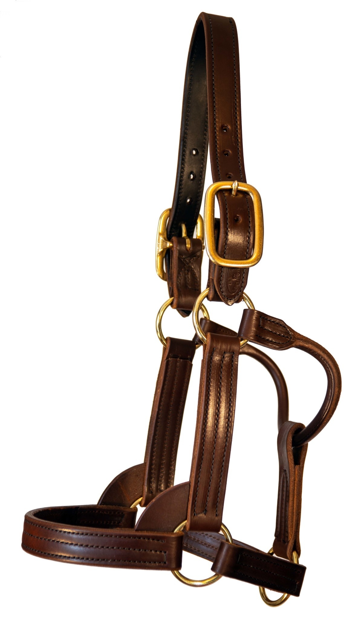 An application scenario or product detail of custom leather halters - Image 4