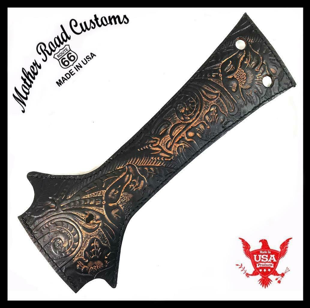 An application scenario or product detail of custom leather harley tank bibs - Image 13