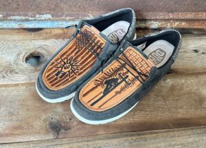 Featured image for the custom leather hey dudes guide