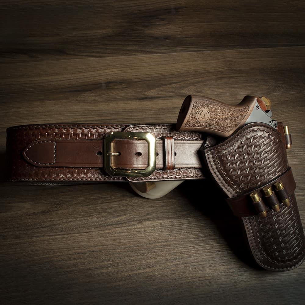 An application scenario or product detail of custom leather holster makers list - Image 17