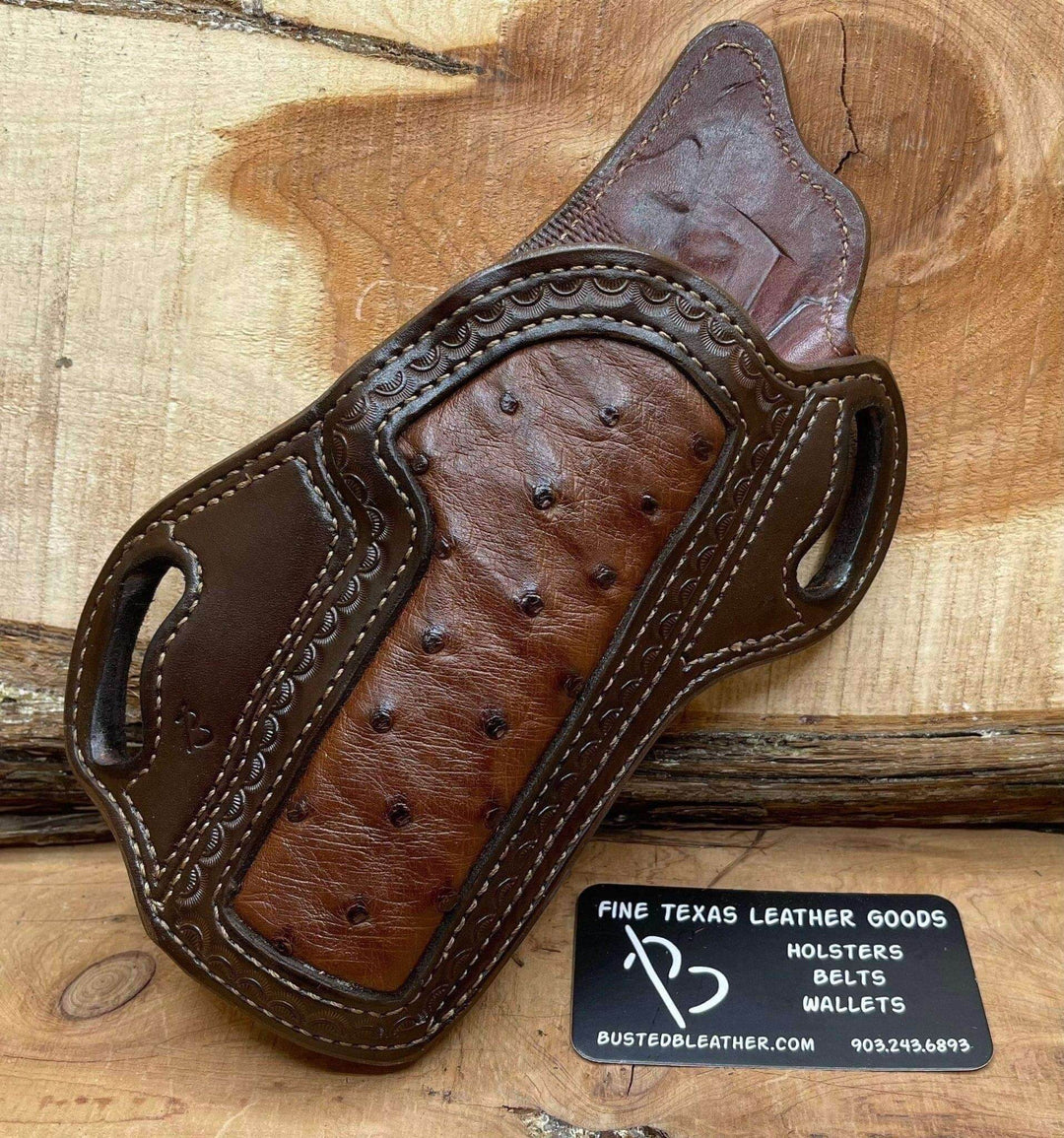 An application scenario or product detail of custom leather holsters near me - Image 12