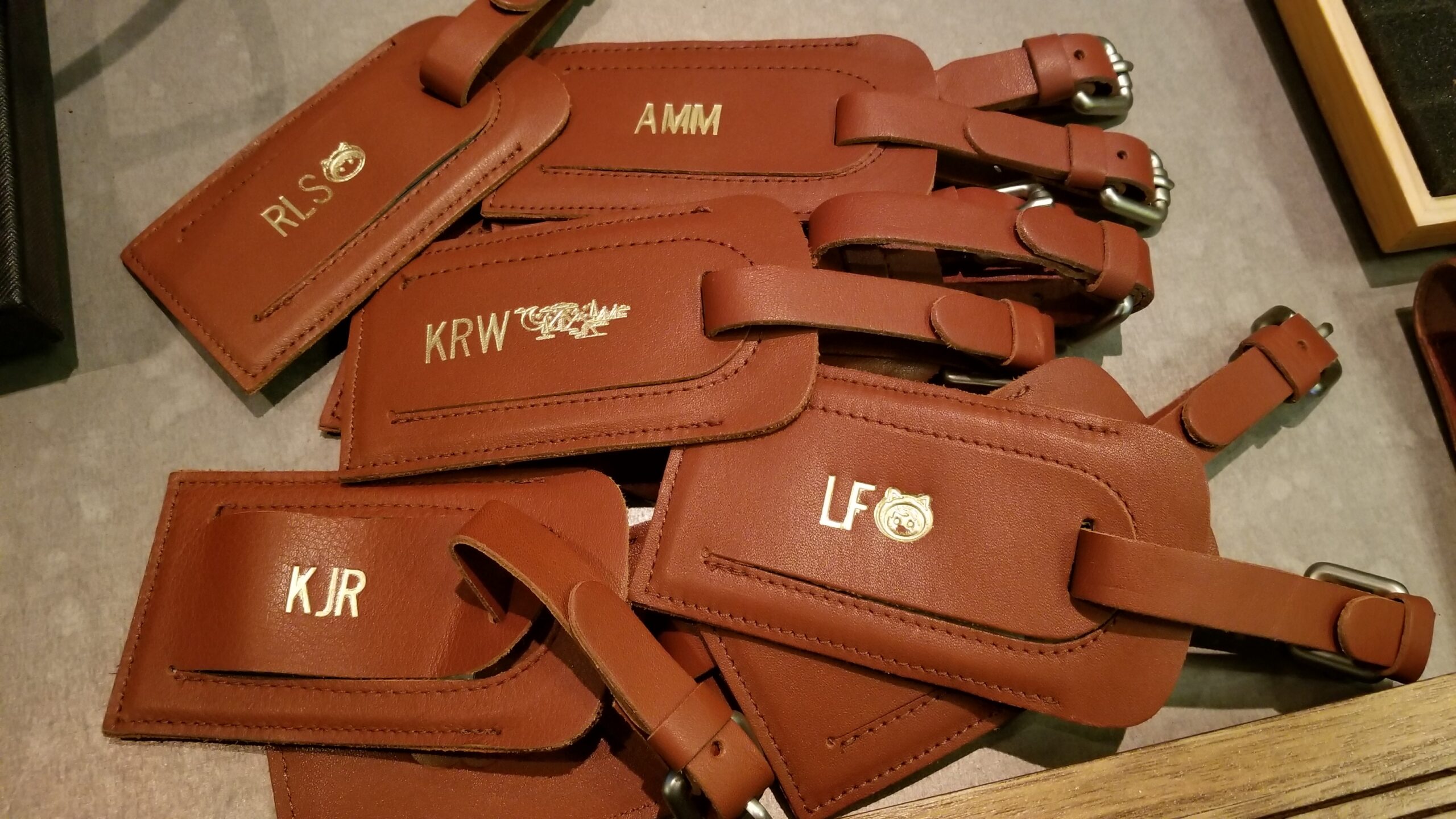 An application scenario or product detail of custom leather imprinting - Image 15