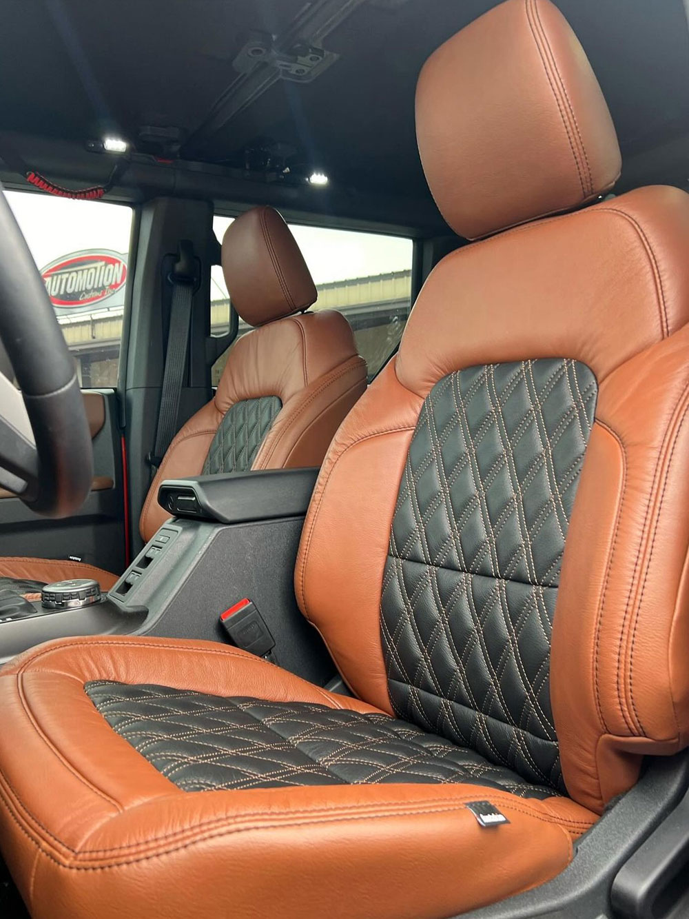 An application scenario or product detail of custom leather interior - Image 13