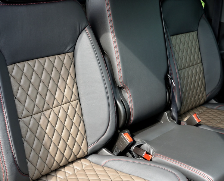 An application scenario or product detail of custom leather interior - Image 19