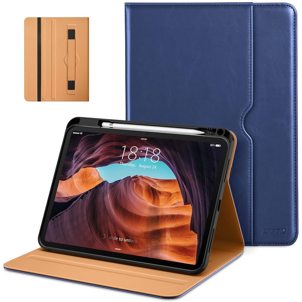 An application scenario or product detail of custom leather ipad case - Image 4
