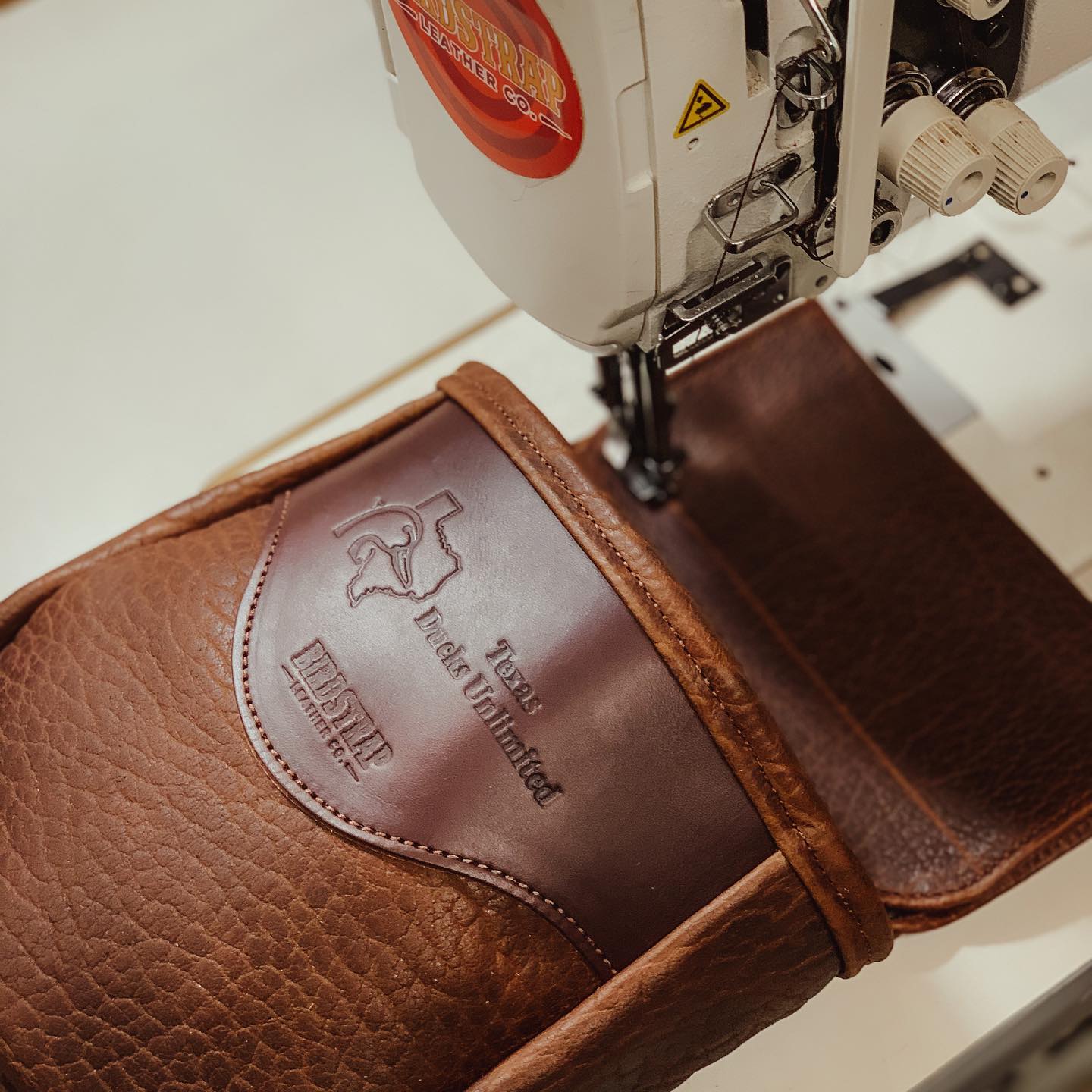 An application scenario or product detail of custom leather items - Image 3
