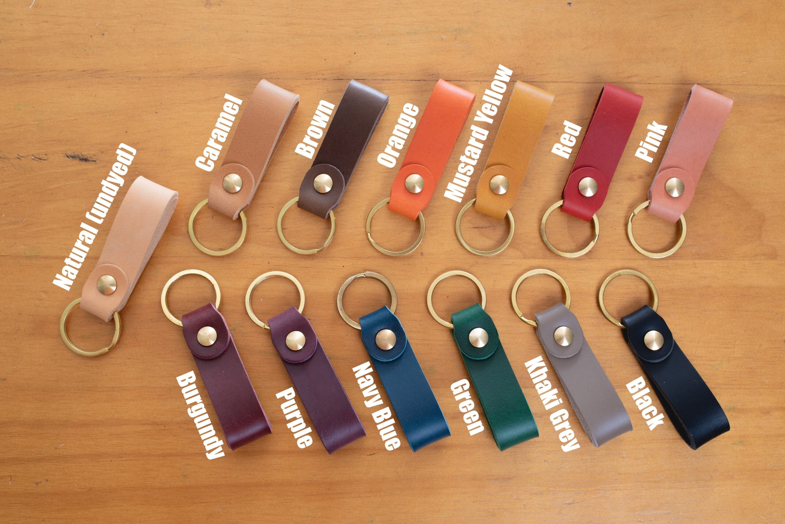 An application scenario or product detail of custom leather key fob - Image 7