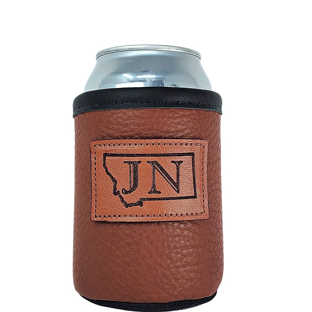 An application scenario or product detail of custom leather koozie - Image 11