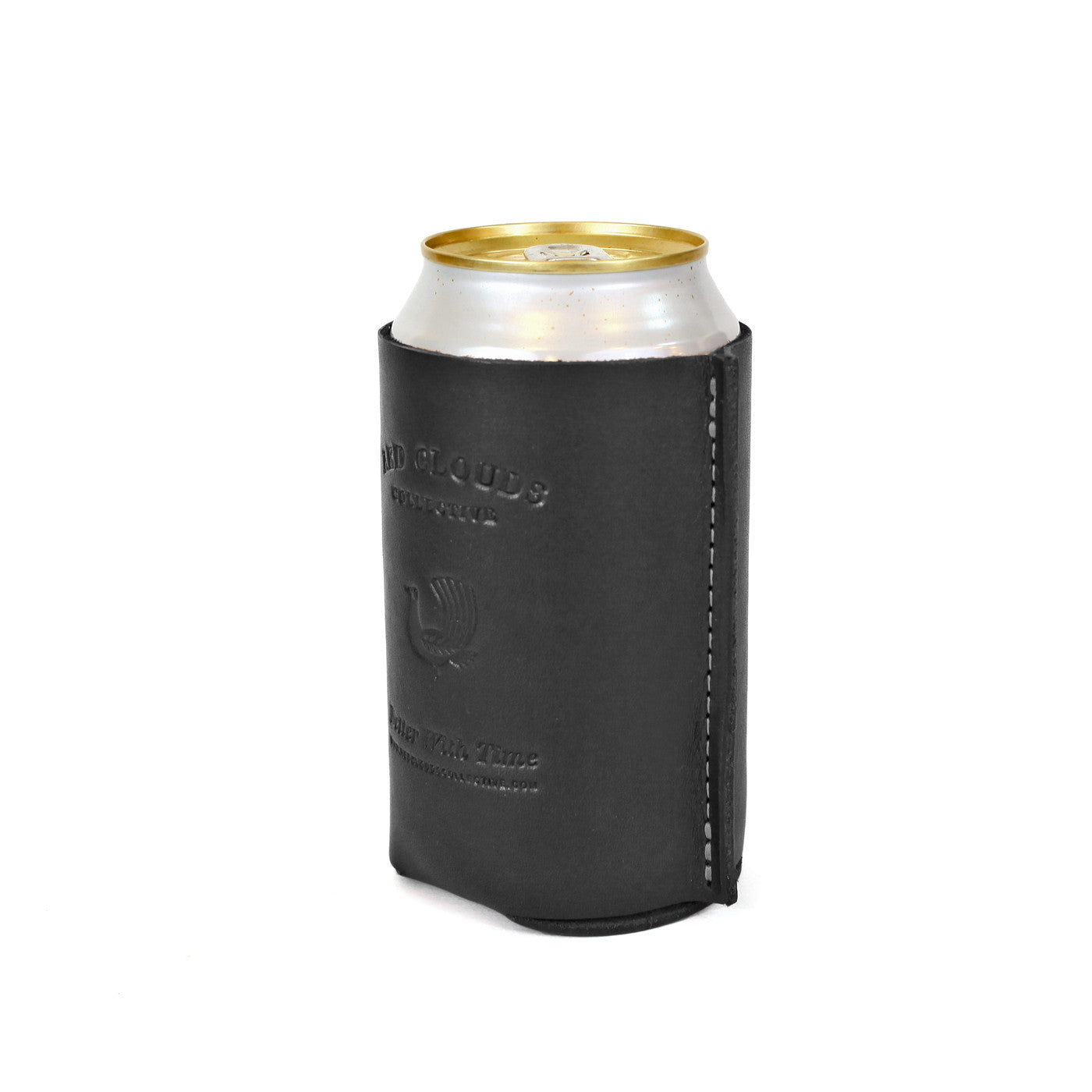 An application scenario or product detail of custom leather koozie - Image 12