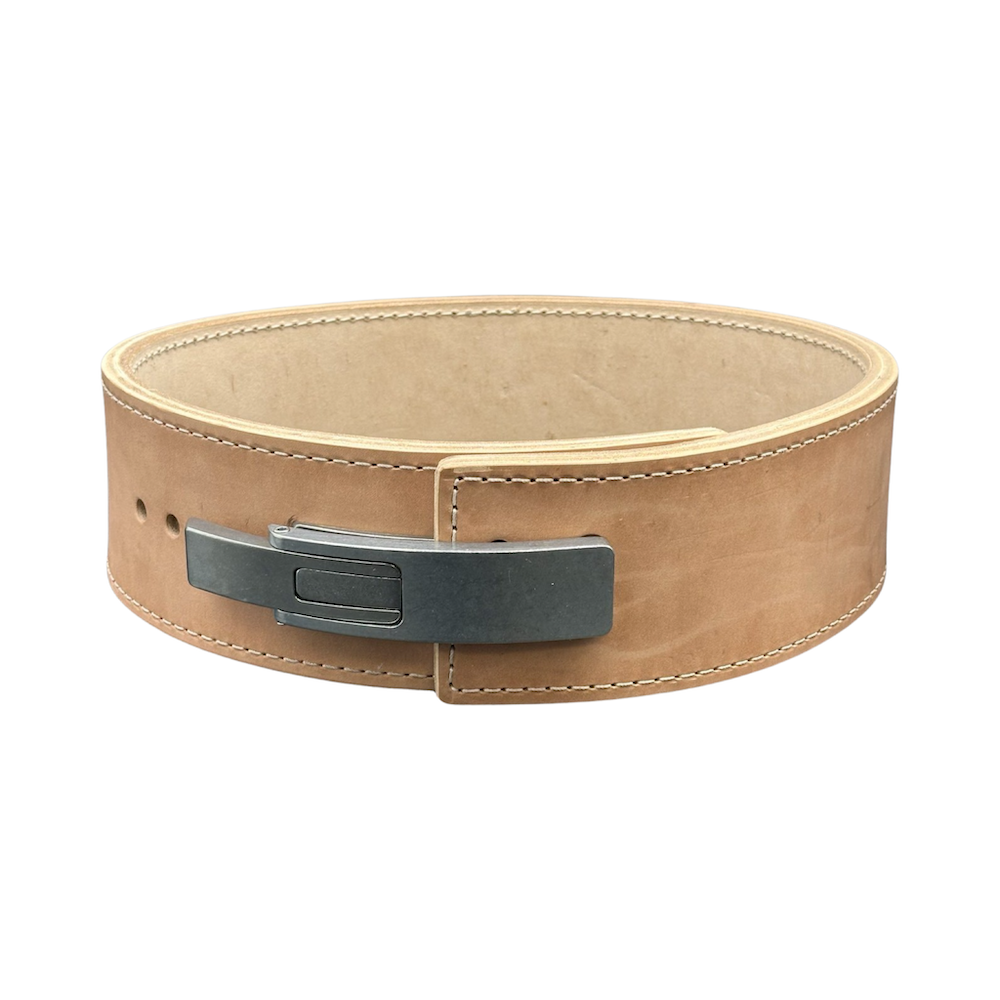 An application scenario or product detail of custom leather lifting belt - Image 2
