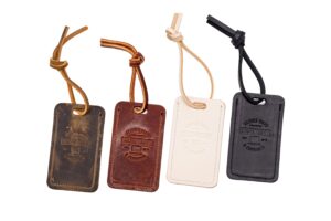 Featured image for the custom leather luggage tags guide