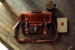 Featured image for the custom leather messenger bags guide