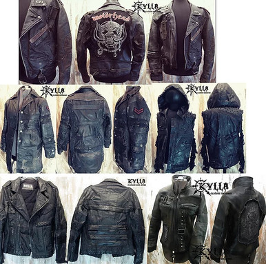 An application scenario or product detail of custom leather motorcycle jackets - Image 20