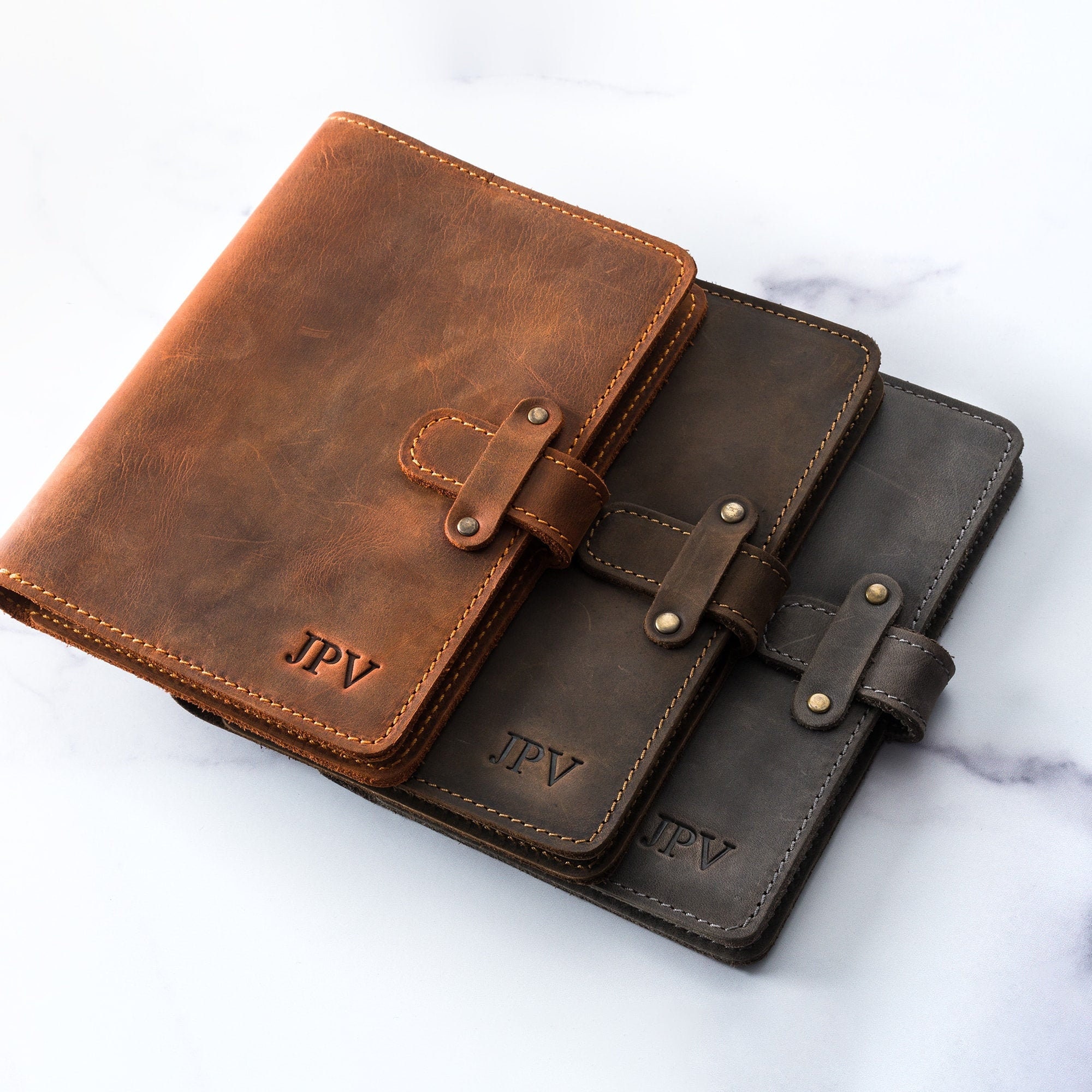 An application scenario or product detail of custom leather notebook - Image 8