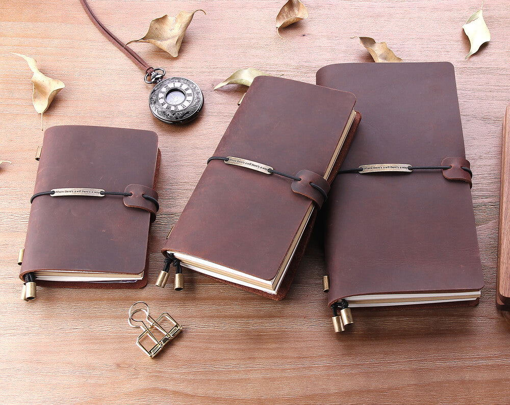An application scenario or product detail of custom leather notebook - Image 17