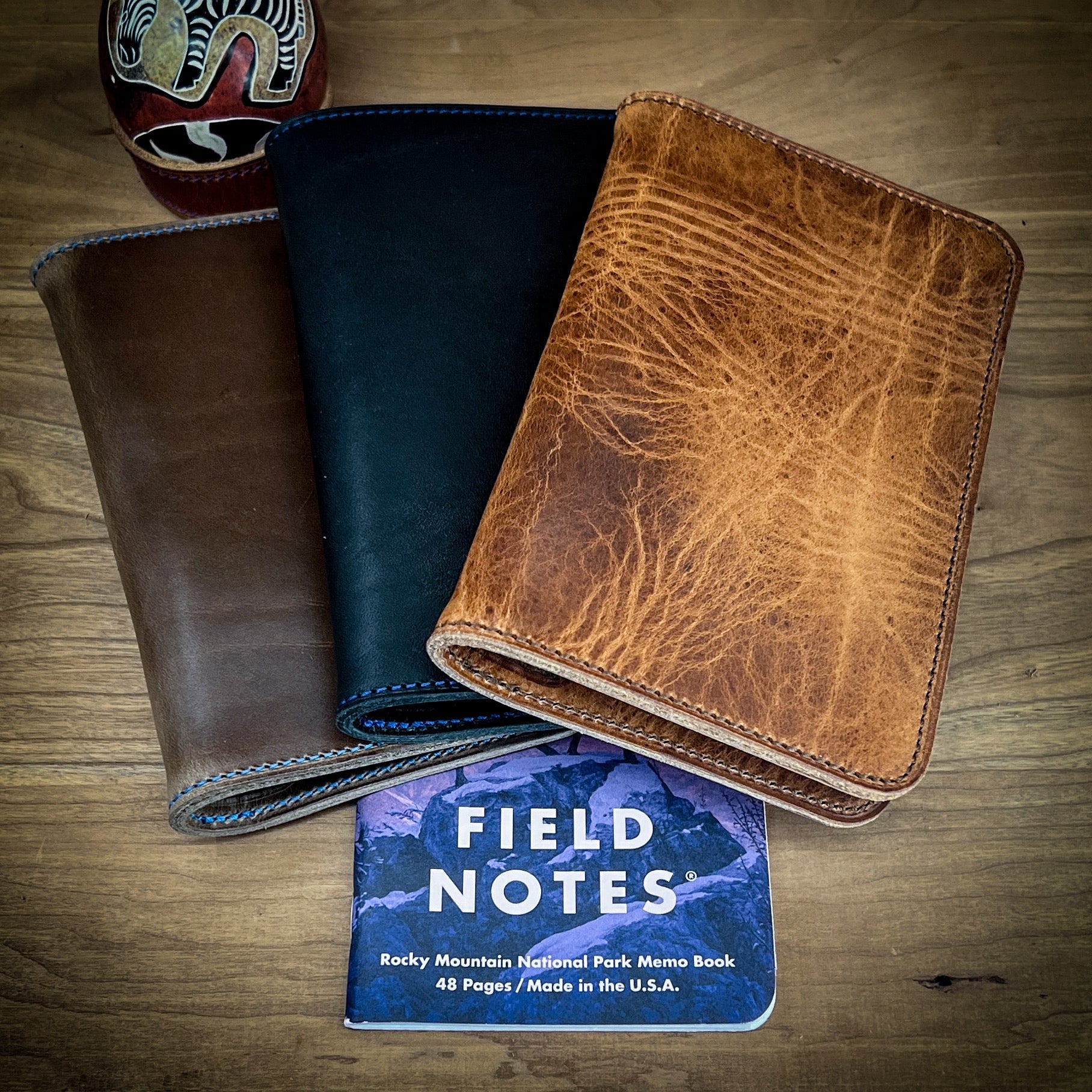 An application scenario or product detail of custom leather notebook cover - Image 5