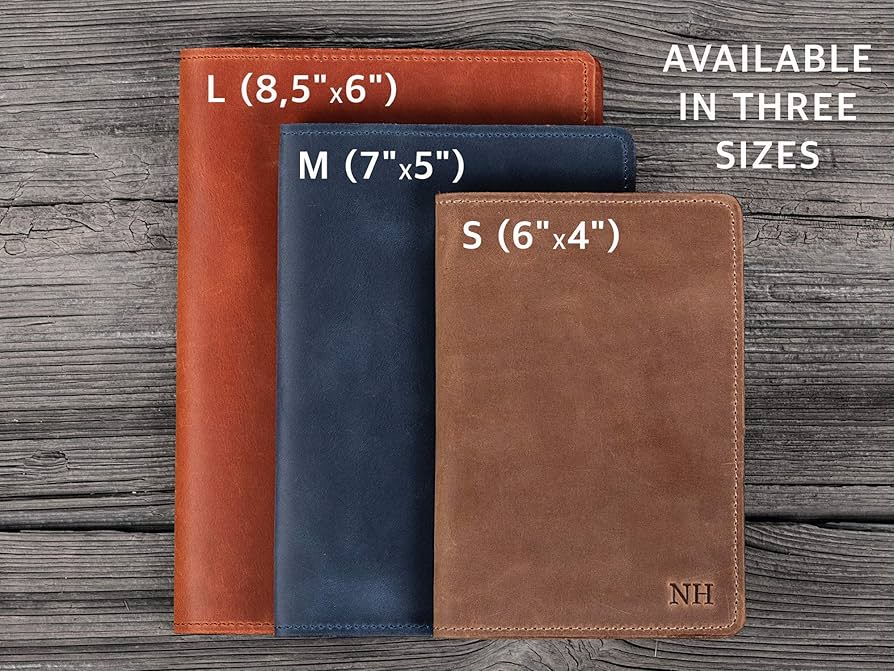 An application scenario or product detail of custom leather notebook cover - Image 18