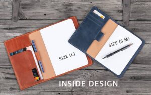 Featured image for the custom leather notebook guide
