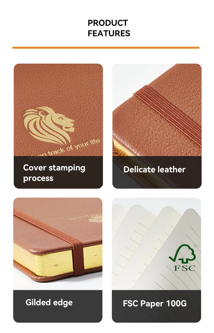 An application scenario or product detail of custom leather notepad - Image 7