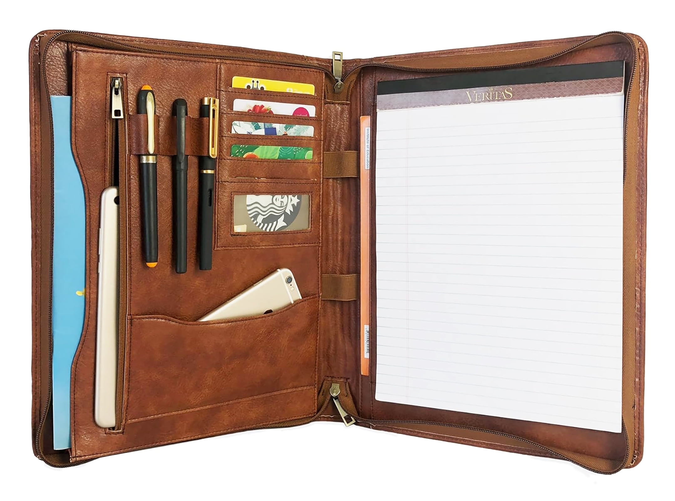 An application scenario or product detail of custom leather padfolio - Image 4