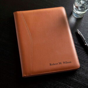 Featured image for the custom leather padfolio guide