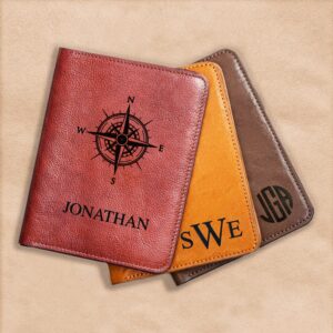 Featured image for the custom leather passport holder guide